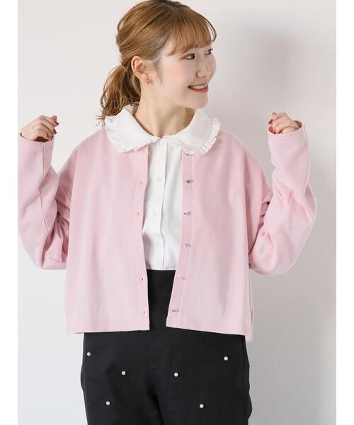 ehka sopo（エヘカソポ）の「ハートボタンスウェットカーディガン