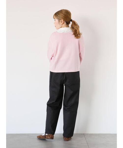 ehka sopo（エヘカソポ）の「ハートボタンスウェットカーディガン（カーディガン/ボレロ・レディース・ブルー/ブラック/ピンク/オフホワイト・F）」の19枚目の写真