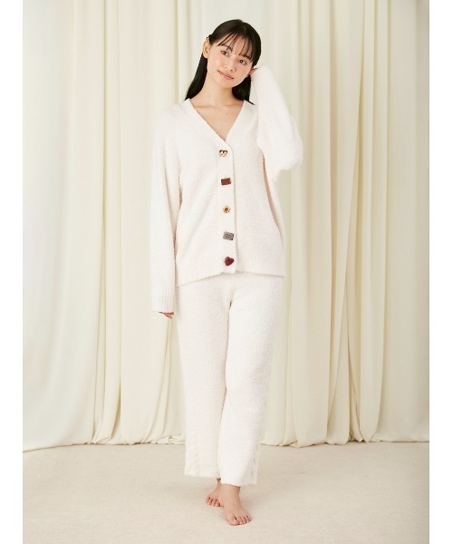 SNIDEL HOME（スナイデルホーム）の「【Melty】ケーブルロングパンツ（ルームウェア/パジャマ・レディース・ブラウン/ピンク/アイボリー・FREE）」の11枚目の写真