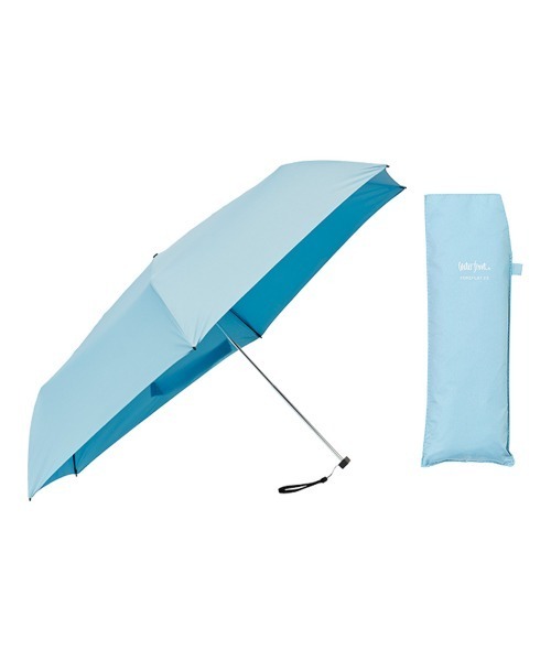 ポケフラット2.0 折 55cm 軽量 雨傘（折りたたみ傘）｜Waterfront