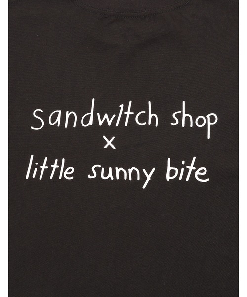 Little sunny bite（リトルサニーバイト）の「【8】【it】【Little Sunny Bite】sandwitch shop x  little sunny bite  My muse LS TEE（Tシャツ/カットソー・レディース・ブラック/サックスブルー/ホワイト・SMALL/MEDIUM）」の14枚目の写真