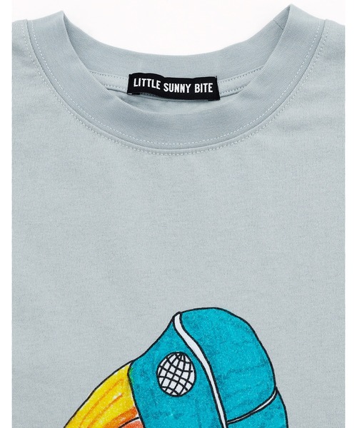 Little sunny bite（リトルサニーバイト）の「【8】【it】【Little Sunny Bite】sandwitch shop x  little sunny bite  My muse LS TEE（Tシャツ/カットソー・レディース・ブラック/サックスブルー/ホワイト・SMALL/MEDIUM）」の10枚目の写真