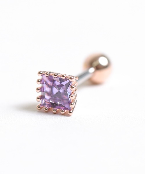 Peony(ピオニー)の「【Peony/ピオニー】/サージカルステンレス 316L スクエアスタッドピアス(ピアス(片耳用)・レディース・ゴールド系1/シルバー系その他2/ゴールド系その他3/ゴールド系その他/シルバー系その他/ゴールド系3/ゴールド系その他5/シルバー系その他3/ゴールド系その他2/シルバー系その他4/ゴールド系その他4/ゴールド系2/ゴールド系4/ゴールド系5/シルバー系その他5・FREE)」の13枚目の写真