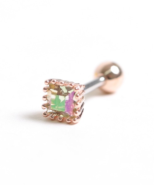Peony(ピオニー)の「【Peony/ピオニー】/サージカルステンレス 316L スクエアスタッドピアス(ピアス(片耳用)・レディース・ゴールド系1/シルバー系その他2/ゴールド系その他3/ゴールド系その他/シルバー系その他/ゴールド系3/ゴールド系その他5/シルバー系その他3/ゴールド系その他2/シルバー系その他4/ゴールド系その他4/ゴールド系2/ゴールド系4/ゴールド系5/シルバー系その他5・FREE)」の15枚目の写真