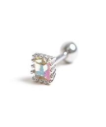【Peony/ピオニー】/サージカルステンレス 316L スクエアスタッドピアス