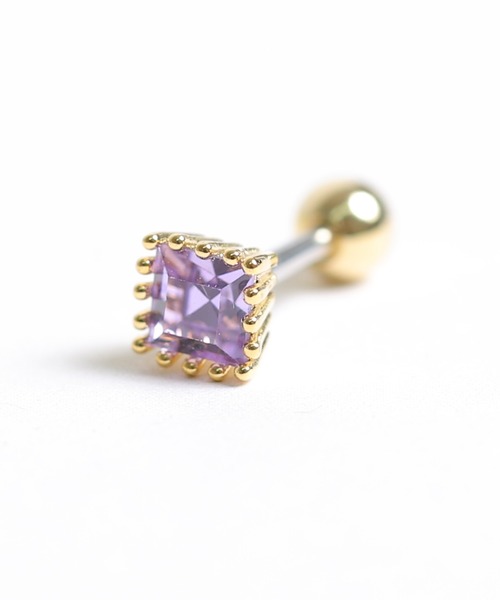 Peony(ピオニー)の「【Peony/ピオニー】/サージカルステンレス 316L スクエアスタッドピアス(ピアス(片耳用)・レディース・ゴールド系1/シルバー系その他2/ゴールド系その他3/ゴールド系その他/シルバー系その他/ゴールド系3/ゴールド系その他5/シルバー系その他3/ゴールド系その他2/シルバー系その他4/ゴールド系その他4/ゴールド系2/ゴールド系4/ゴールド系5/シルバー系その他5・FREE)」の9枚目の写真