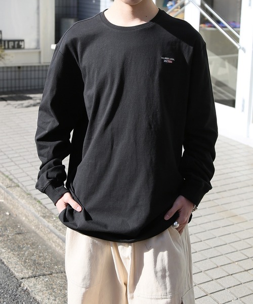 U.S. POLO ASSN.(ユーエスポロアッスン)の「【U.S. POLO ASSN.】Classical Flag long sleeve Tee / クラシカルフラッグ ワンポイント刺繍 ロンTシャツ(Tシャツ/カットソー・レディース・ホワイト/ネイビー/ブラック・L/M/S/XL)」の21枚目の写真