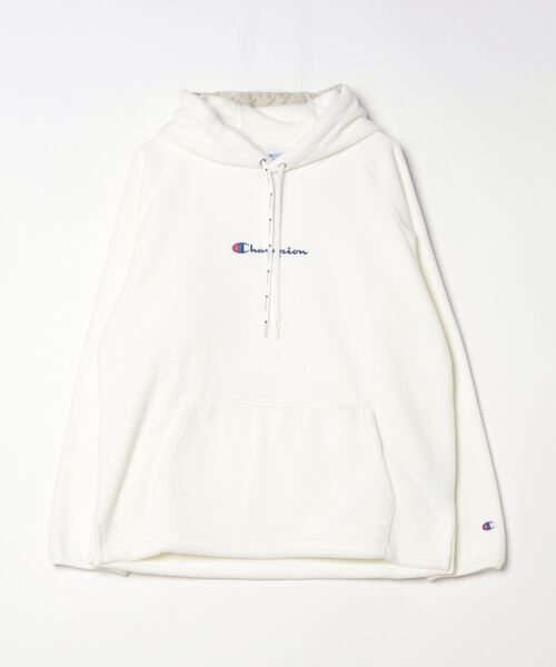 Champion（チャンピオン）の「『チャンピオン Champion』 PULLOVER HOODED SWEAT SHIRT（パーカー・レディース・ブラック/ホワイト/ネイビー・MEDIUM/LARGE/SMALL）」の2枚目の写真