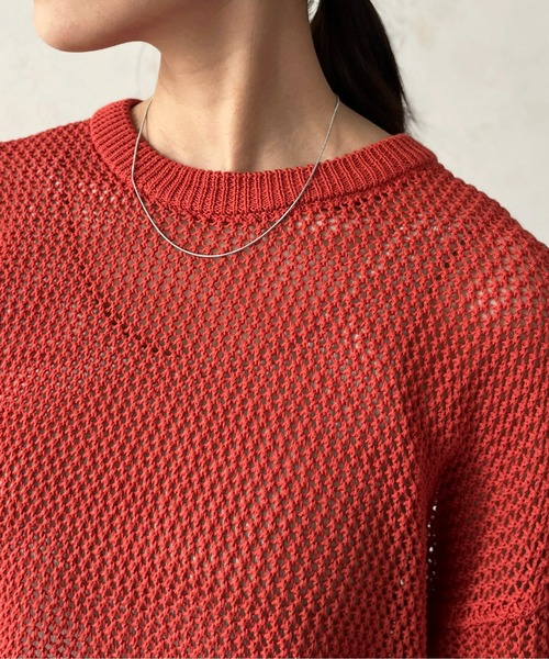 セール】メッシュニットプルオーバー（ニット/セーター）｜CPCM