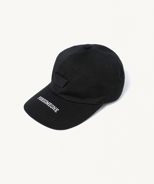 FORSOMEONE(フォーサムワン)の「FORSOMEONE LL LOGO CAP(キャップ・メンズ・ブラック・FREE)」の1枚目の写真