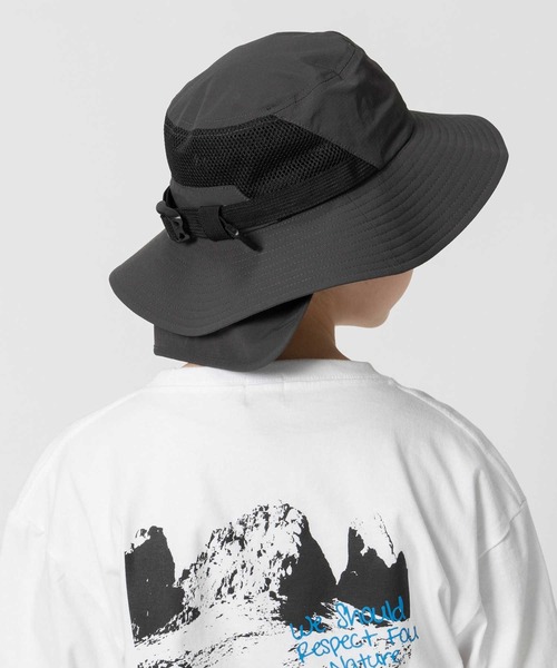 CAMP7（キャンプセブン）の「【CAMP7】2WAY メッシュハット（ハット・キッズ・ダークグレー/ベージュ・フリー）」の7枚目の写真