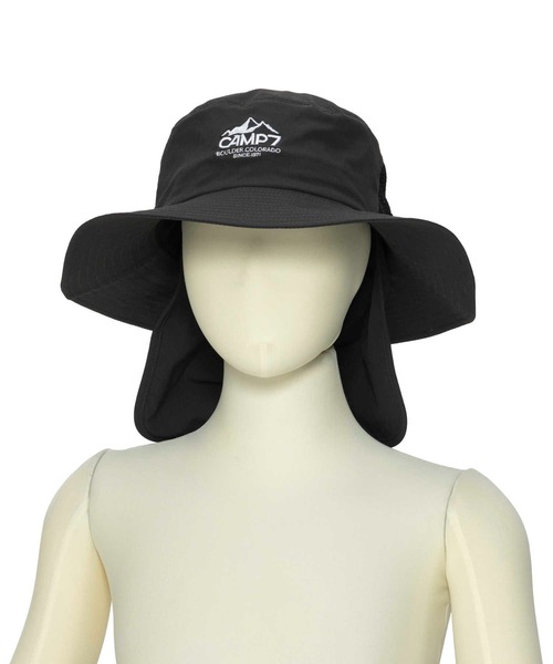 CAMP7（キャンプセブン）の「【CAMP7】2WAY メッシュハット（ハット・キッズ・ダークグレー/ベージュ・フリー）」の13枚目の写真