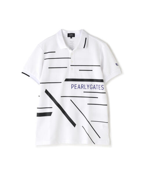 PEARLY GATES】4WAYミニポップコーン 半袖ポロシャツ