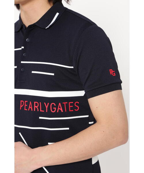 PEARLY GATES】4WAYミニポップコーン 半袖ポロシャツ