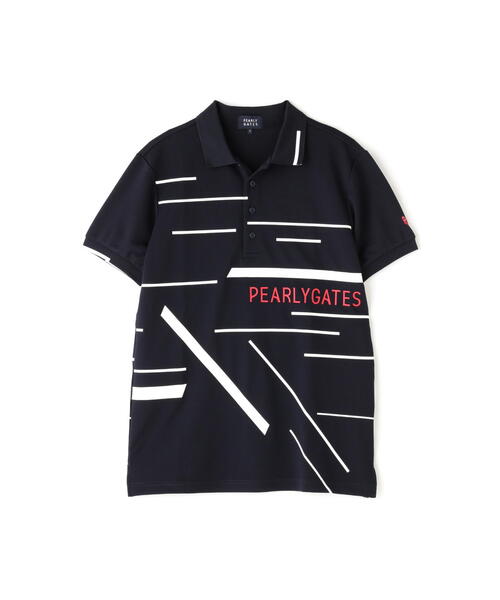 PEARLY GATES】4WAYミニポップコーン 半袖ポロシャツ