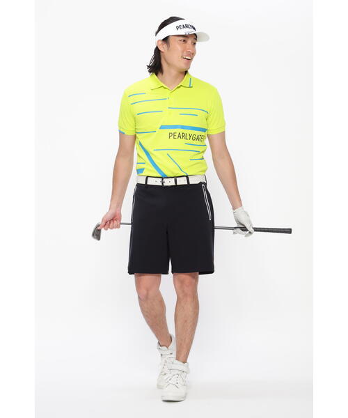 PEARLY GATES】4WAYミニポップコーン 半袖ポロシャツ