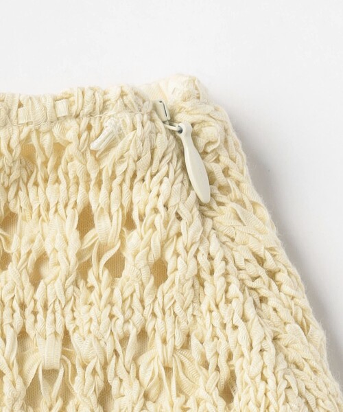 ★monn★BEAUTY&YOUTH テープニット スカート BEAUTY&YOUTH UNITED ARROWS（ビューティーアンドユース