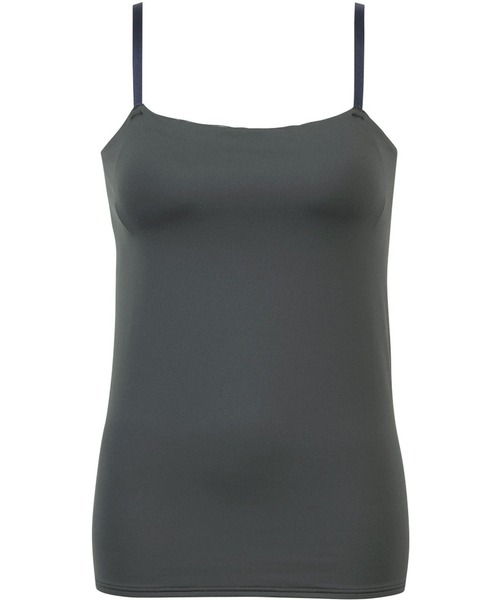 WING（ウイング）の「「シンクロブラトップ 吸汗速乾タイプ」カップ付きキャミソール（インナーウェア/肌着・レディース・ピンク/アイボリー/グリーン系その他/パープル/バイオレット/ブラック/ベージュ/ダークグレー/ネイビー/ナチュラル/グレー・M/LL/L/3L/4L/S）」の4枚目の写真