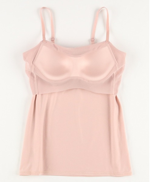 WING（ウイング）の「「シンクロブラトップ 吸汗速乾タイプ」カップ付きキャミソール（インナーウェア/肌着・レディース・ピンク/アイボリー/グリーン系その他/パープル/バイオレット/ブラック/ベージュ/ダークグレー/ネイビー/ナチュラル/グレー・M/LL/L/3L/4L/S）」の18枚目の写真