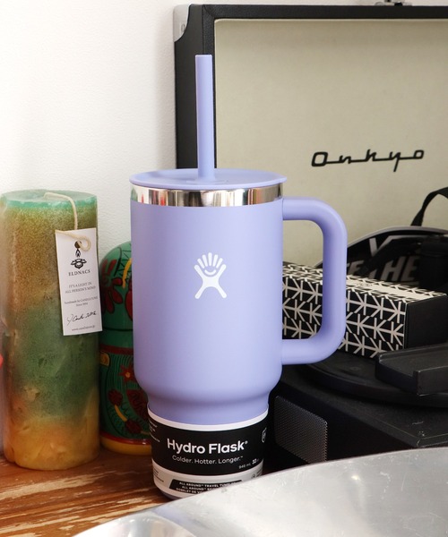 HYDRO FLASK(ハイドロフラスク)の「HydroFlask/ハイドロフラスク 32oz ALL AROUND TRAVEL TUMBLER タンブラー 2026新作 再入荷(グラス/マグカップ/タンブラー・メンズ・ブラック/ライトピンク/ホワイト/ライトグリーン/ライトパープル・FREE)」の4枚目の写真