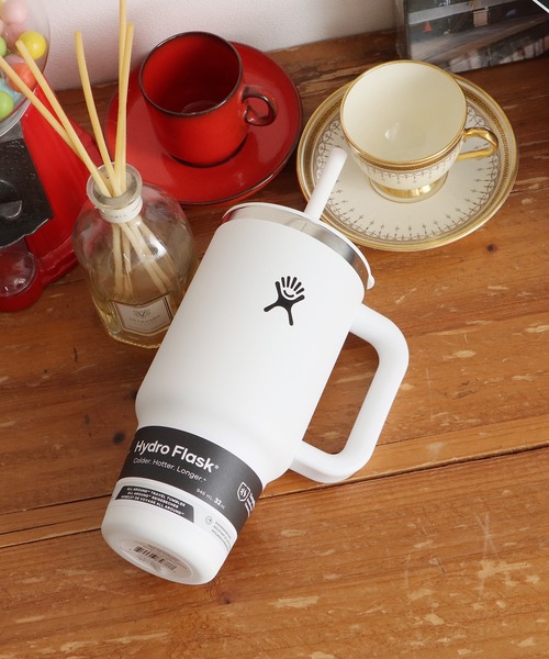 HYDRO FLASK(ハイドロフラスク)の「HydroFlask/ハイドロフラスク 32oz ALL AROUND TRAVEL TUMBLER タンブラー 2026新作 再入荷(グラス/マグカップ/タンブラー・メンズ・ブラック/ライトピンク/ホワイト/ライトグリーン/ライトパープル・FREE)」の6枚目の写真