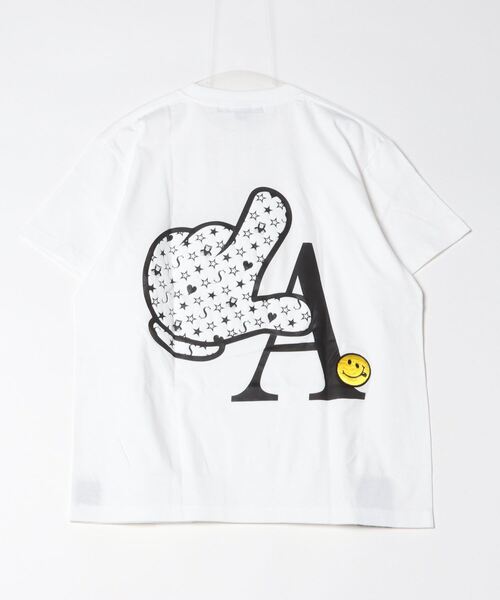 【セール】STUD MUFFIN/スタッドマフィン/Big Hand LA Small SS TEE（Tシャツ/カットソー）｜STUD MUFFIN（スタッドマフィン）