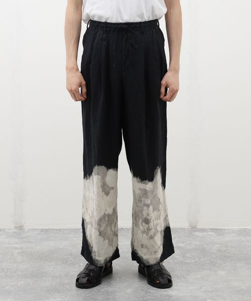 markaware（マーカウェア）の「MARKAWARE (マーカウェア) TRIPLE PLEATED EASY CLOUDY BLE A24A-16PT12C（スラックス・メンズ・ブラック・3/2）」の15枚目の写真