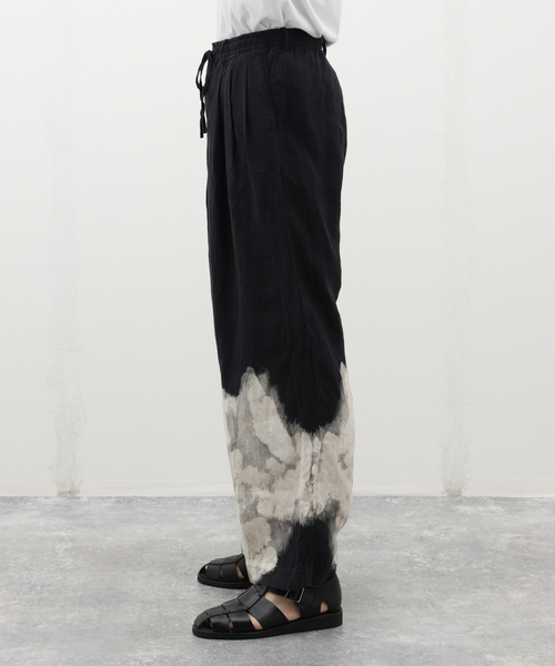 MARKAWARE EASY TROUSERS CLOUDY BLEACHING