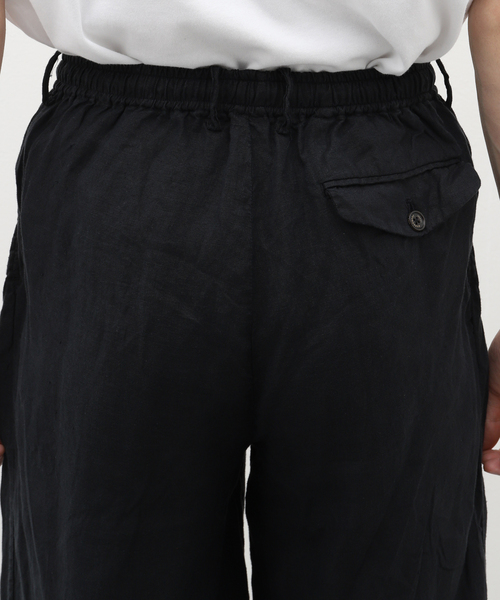 markaware（マーカウェア）の「MARKAWARE (マーカウェア) TRIPLE PLEATED EASY CLOUDY BLE A24A-16PT12C（スラックス・メンズ・ブラック・3/2）」の19枚目の写真