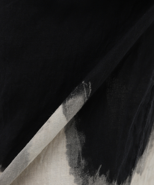 markaware（マーカウェア）の「MARKAWARE (マーカウェア) TRIPLE PLEATED EASY CLOUDY BLE A24A-16PT12C（スラックス・メンズ・ブラック・3/2）」の6枚目の写真