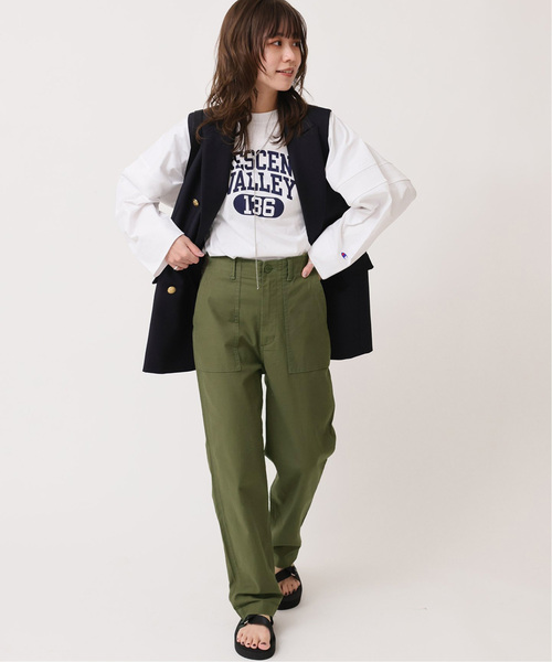 JOURNAL STANDARD relume(ジャーナルスタンダード レリューム)の「《WEB限定追加9》ベイカーパンツ(カーゴパンツ・レディース・ベージュ/カーキ・36/38/40/34)」の20枚目の写真