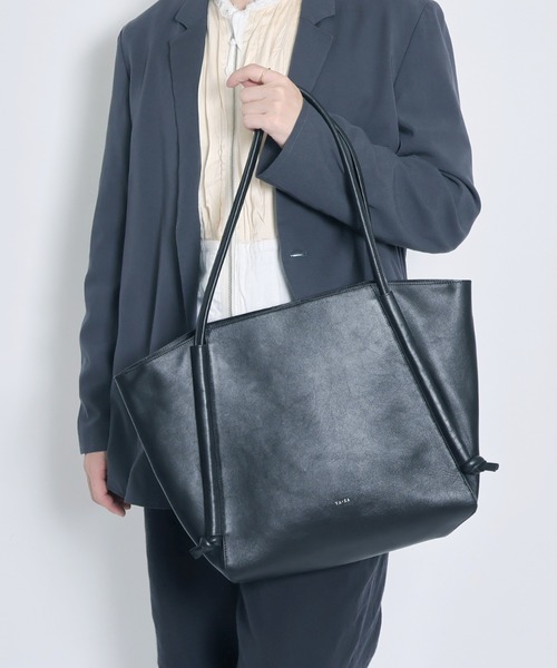 YArKA/ヤーカ】real leather cord adjustment 2way tote bag [rocd3 