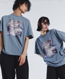 tk.TAKEO KIKUCHI | アブストピクチャーTシャツ(Tシャツ/カットソー)