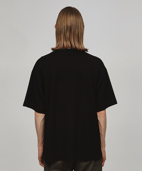 tk.TAKEO KIKUCHI（ティーケータケオキクチ）の「◆アブストピクチャーTシャツ（Tシャツ/カットソー・メンズ・ブラック/ホワイト/ライトブルー・01/02/03）」の6枚目の写真