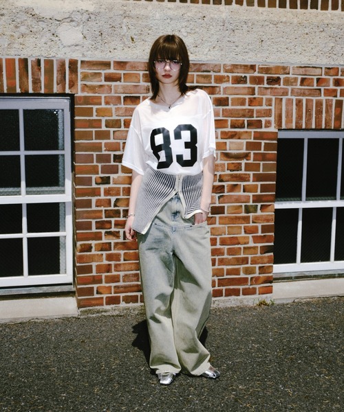 WHO'S WHO gallery（フーズフーギャラリー）の「ニットジップビスチェ（チューブトップ・レディース・オフホワイト/ブラック・FREE）」の3枚目の写真