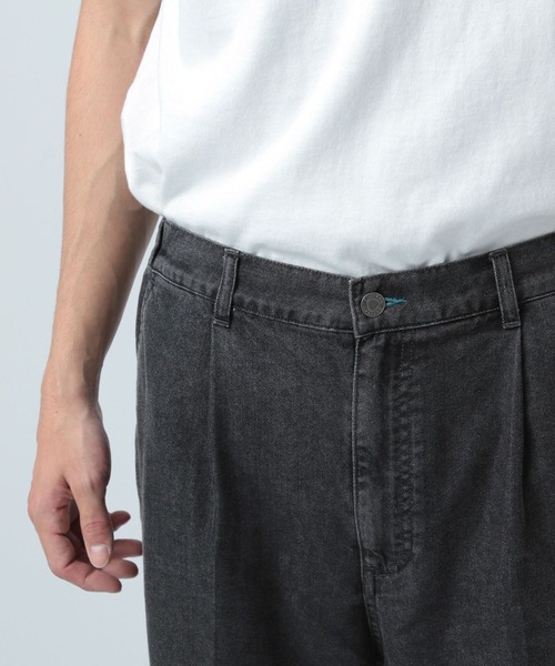 BAYFLOW（ベイフロー）の「クールタッチトラウザーデニムパンツ（デニムパンツ・メンズ・ブラック/ライトブルー・MEDIUM/LARGE）」の10枚目の写真