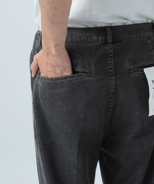 BAYFLOW（ベイフロー）の「クールタッチトラウザーデニムパンツ（デニムパンツ・メンズ・ブラック/ライトブルー・MEDIUM/LARGE）」の14枚目の写真