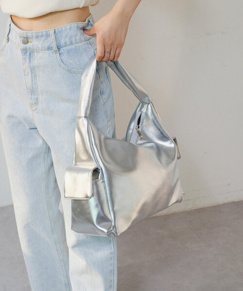 Kastane（カスタネ）の「サイドポケットカラーBAG（トートバッグ