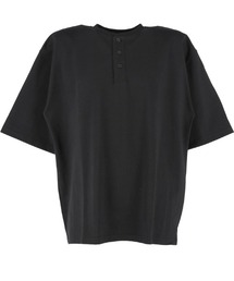 メンズ ヘビーウェイトヘンリーネックTシャツ