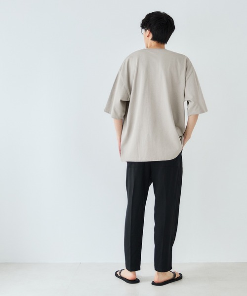 coca(coca)(コカ)の「メンズ ヘビーウェイトヘンリーネックTシャツ(Tシャツ/カットソー・メンズ・チャコール/ブラック/ホワイト/ライトグレー・M/L/XL)」の9枚目の写真