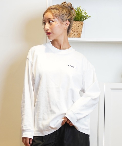 セール】RVCA/ルーカ バックプリント ロンT BE044-052（Tシャツ