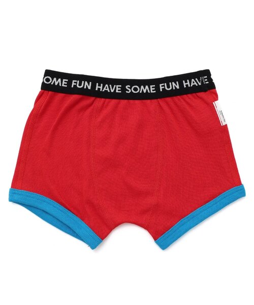 BREEZE（ブリーズ）の「BOYSカラバリボクサーパンツ（ボクサーパンツ・キッズ・レインボー/レッド/その他2/チャコール/ネイビー・100/110/120/130/140/150）」の3枚目の写真