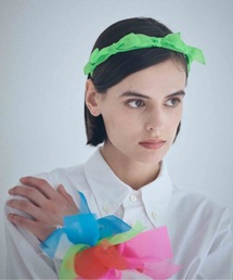 SEA（シー）の「シフォンリボン ヘアゴム（ヘアゴム）」