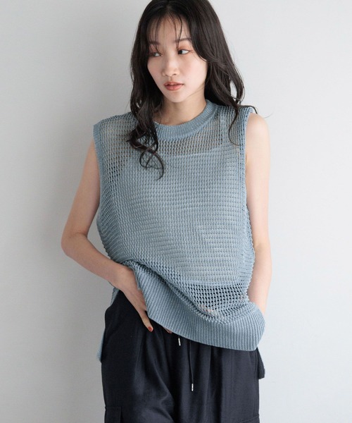 専用　おまとめ4アイテムセット セール】ラメメッシュノースリーブ 138737（Tシャツ/カットソー