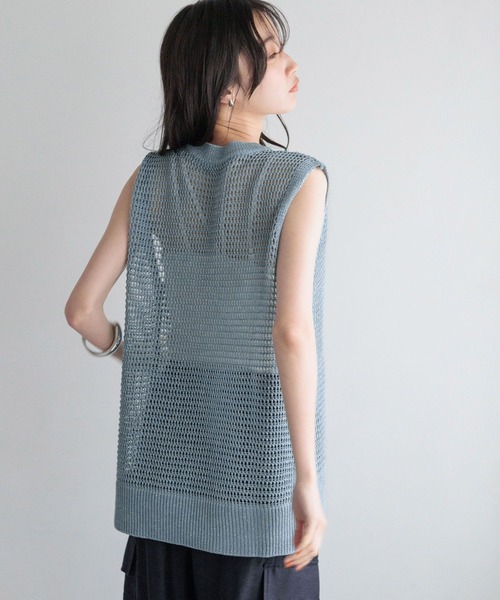 セール】ラメメッシュノースリーブ 138737（Tシャツ/カットソー