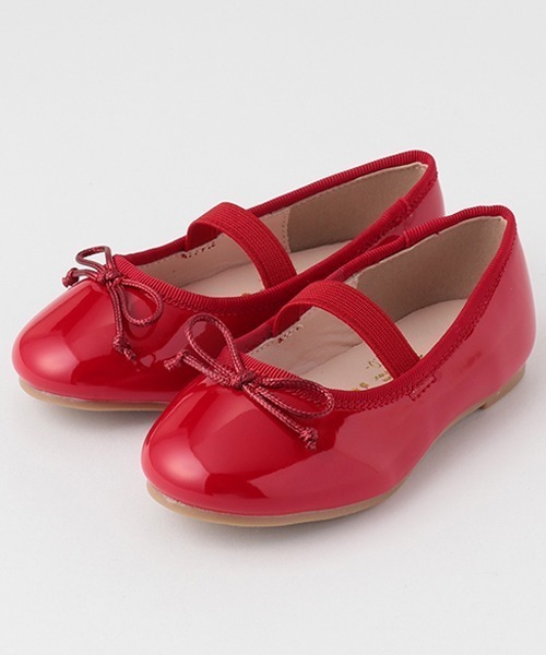 petit main（プティマイン）の「バレエシューズ（バレエシューズ・キッズ・レッド/ライトピンク/ブラック/シルバー・18cm/19cm/17cm/16cm/14cm/15cm）」の3枚目の写真