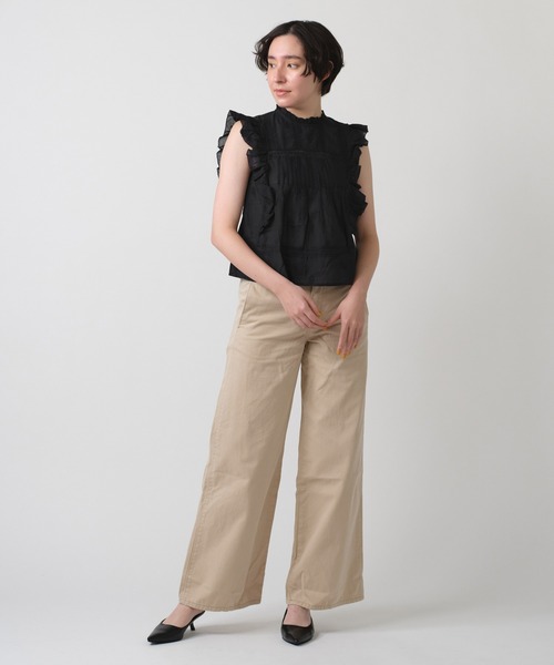 Levi's（リーバイス）の「Levi's/リーバイス XL CHINO（チノパンツ・レディース・ブラック/ダークインディゴブルー/ベージュ/ブラウン・28inch/27inch/26inch/25inch/24inch/23inch）」の7枚目の写真