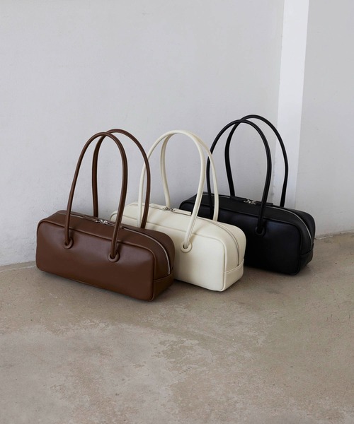 EFOLE(エフォル)の「【ZOZO限定】Wide bostonbag / ワイド ボストン バッグ(ボストンバッグ・レディース・オフホワイト/ブラウン/ブラック・FREE)」の12枚目の写真