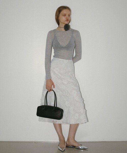 EFOLE(エフォル)の「【ZOZO限定】Wide bostonbag / ワイド ボストン バッグ(ボストンバッグ・レディース・オフホワイト/ブラウン/ブラック・FREE)」の4枚目の写真