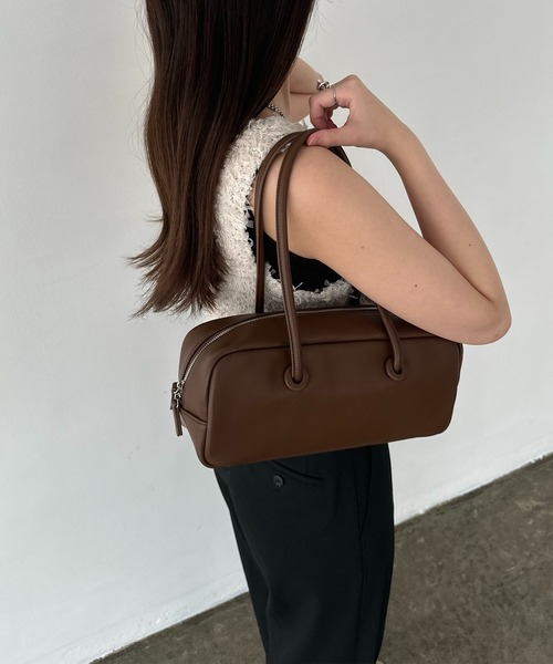 EFOLE(エフォル)の「【ZOZO限定】Wide bostonbag / ワイド ボストン バッグ(ボストンバッグ・レディース・オフホワイト/ブラウン/ブラック・FREE)」の22枚目の写真